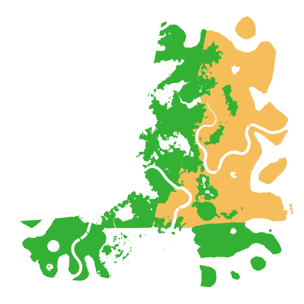 Biome Rust Map: Procedural Map, Size: 4500, Seed: 862401957