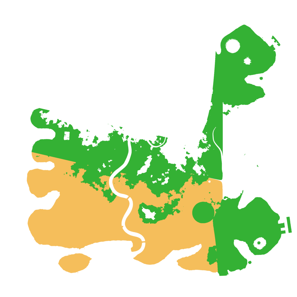 Biome Rust Map: Procedural Map, Size: 3750, Seed: 704176756