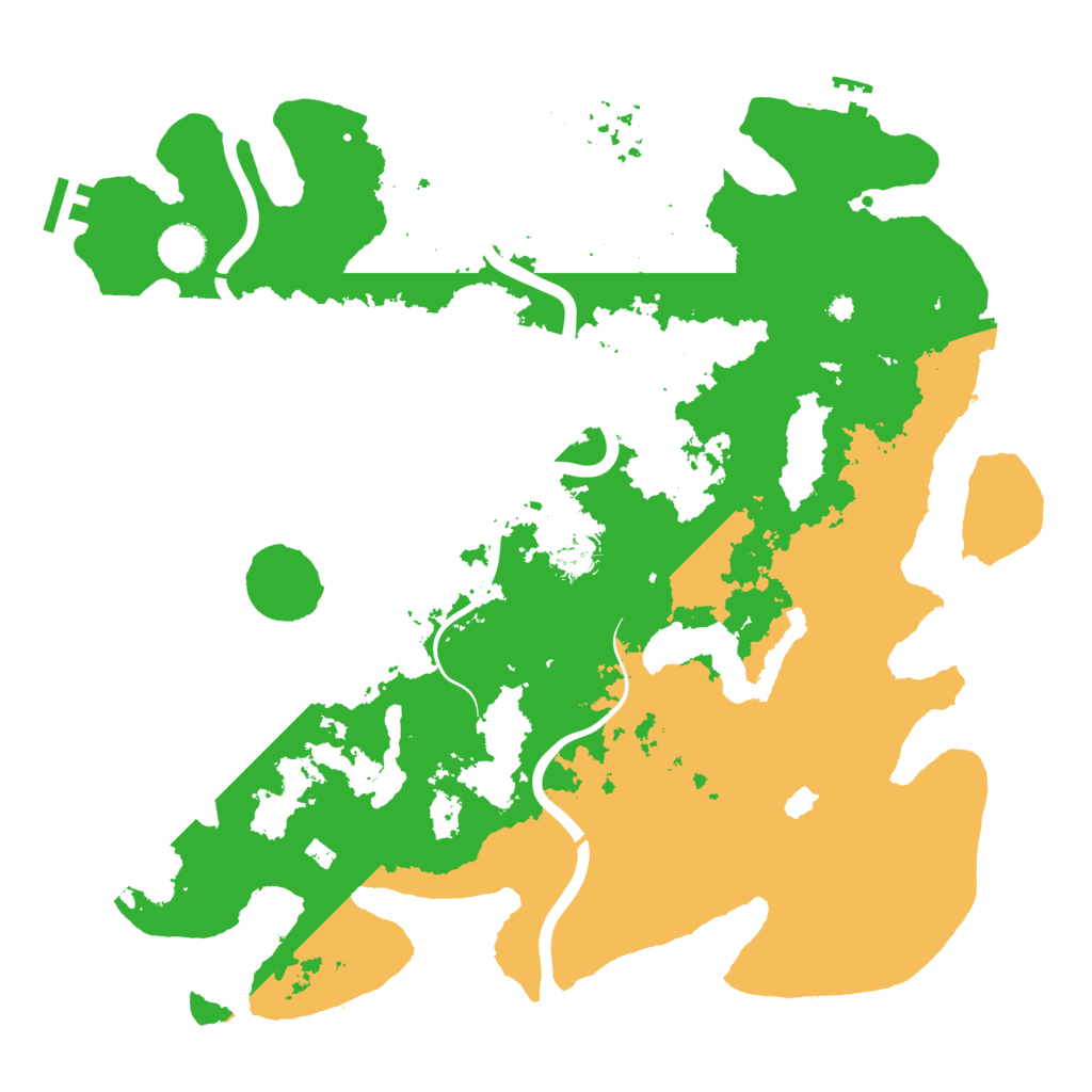 Biome Rust Map: Procedural Map, Size: 4000, Seed: 2118240