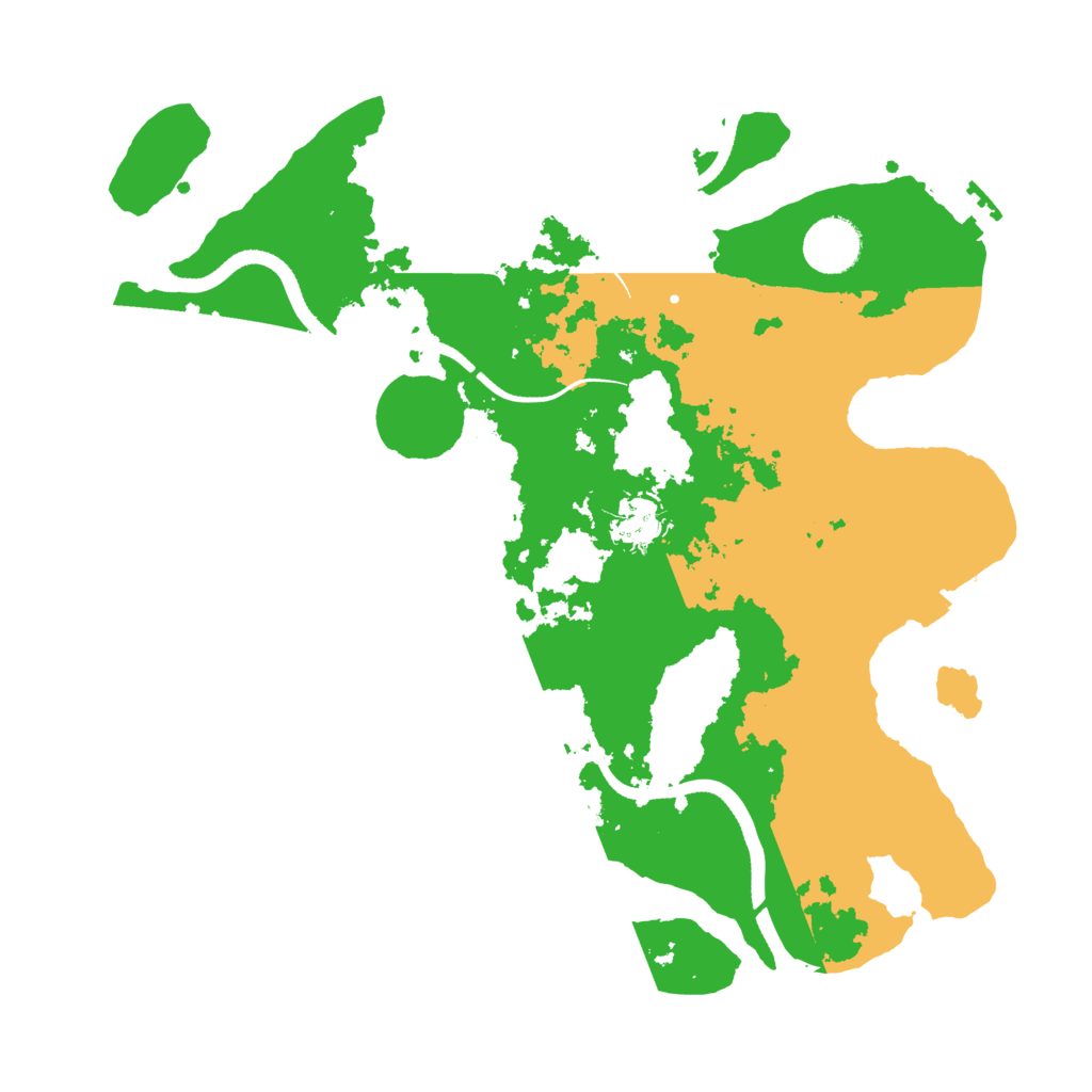 Biome Rust Map: Procedural Map, Size: 3500, Seed: 1912728287