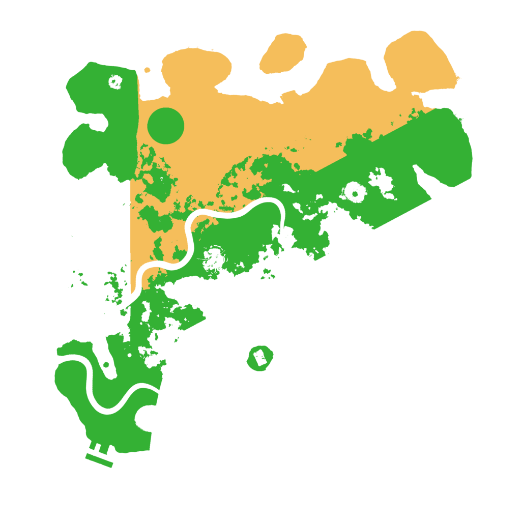 Biome Rust Map: Procedural Map, Size: 3750, Seed: 1060848972