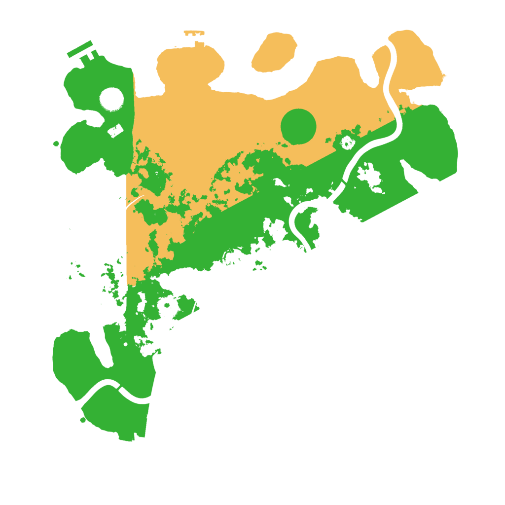 Biome Rust Map: Procedural Map, Size: 3750, Seed: 1060848972