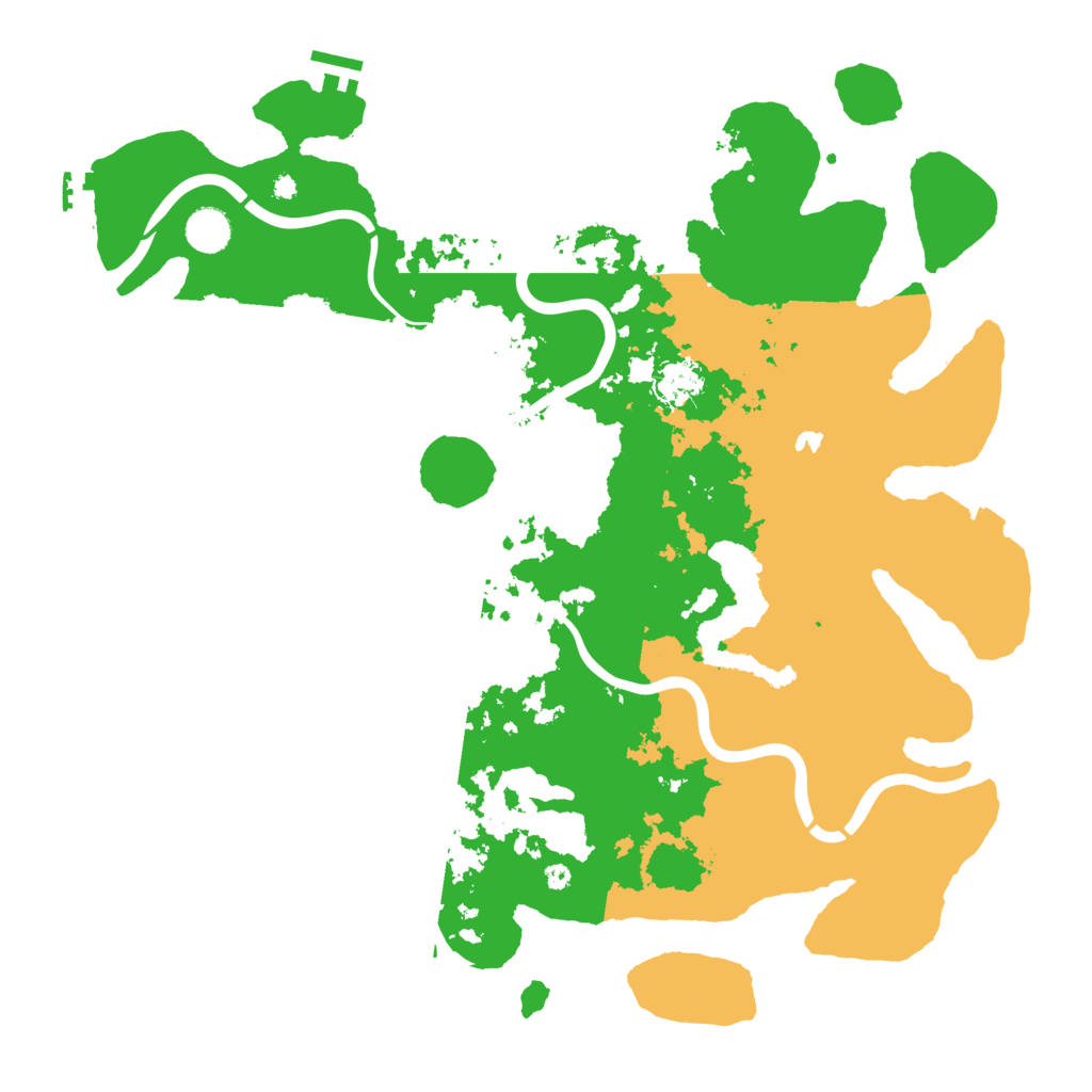 Biome Rust Map: Procedural Map, Size: 4250, Seed: 27112025