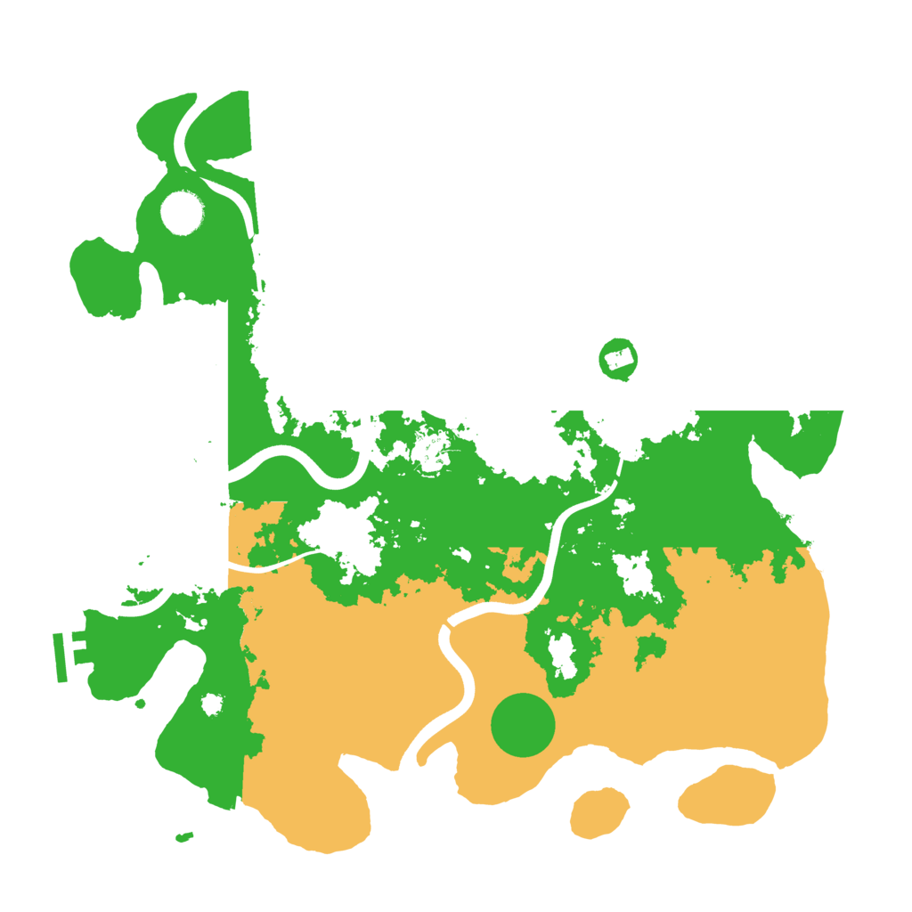 Biome Rust Map: Procedural Map, Size: 3750, Seed: 1812737464