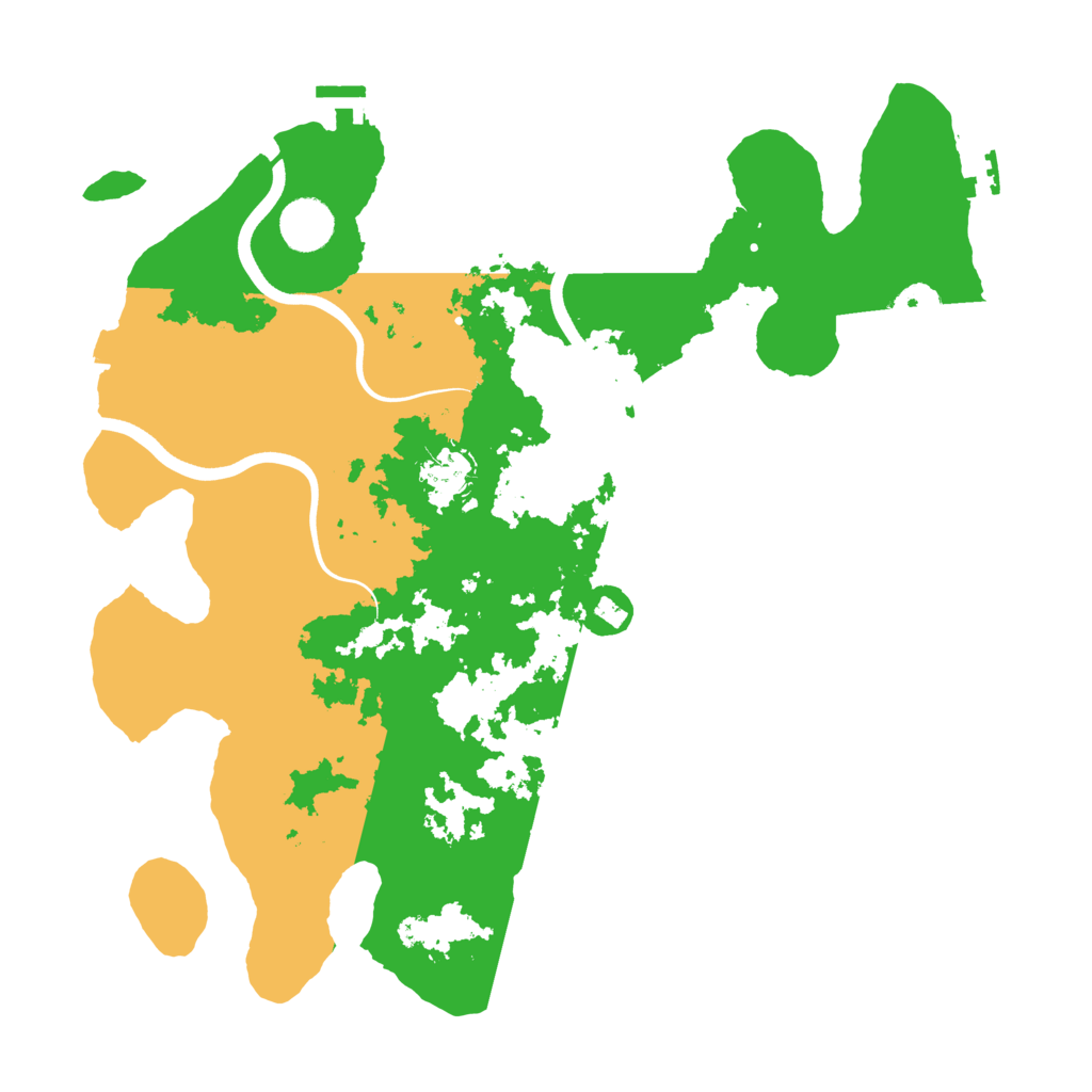 Biome Rust Map: Procedural Map, Size: 3750, Seed: 1120403957