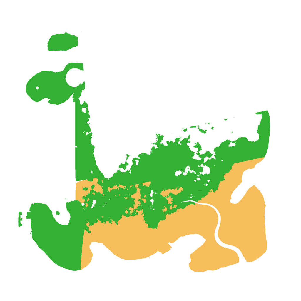 Biome Rust Map: Procedural Map, Size: 3000, Seed: 342668269