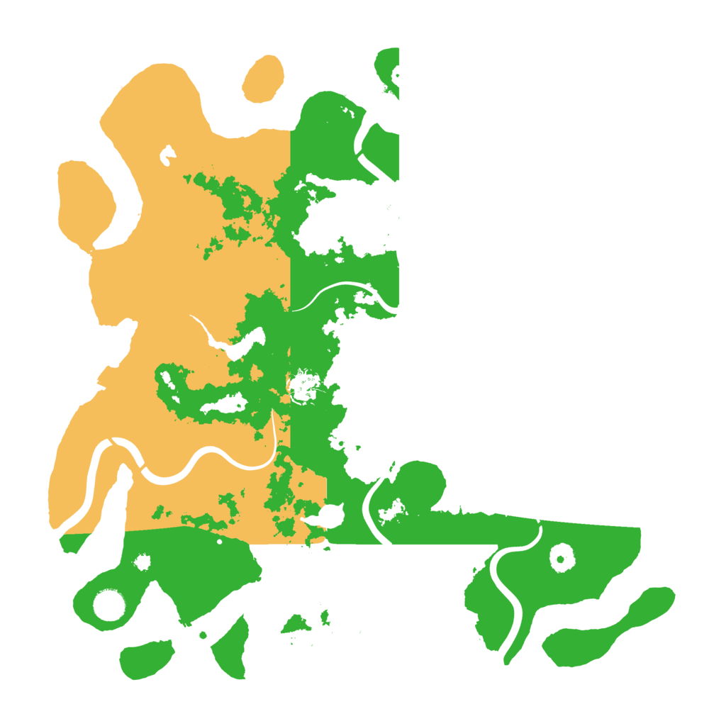 Biome Rust Map: Procedural Map, Size: 4000, Seed: 1929711490