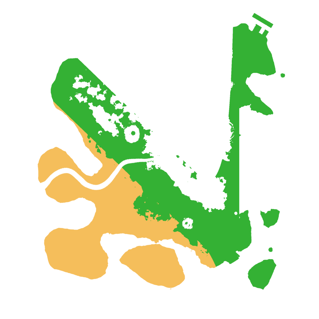 Biome Rust Map: Procedural Map, Size: 2900, Seed: 2113970360