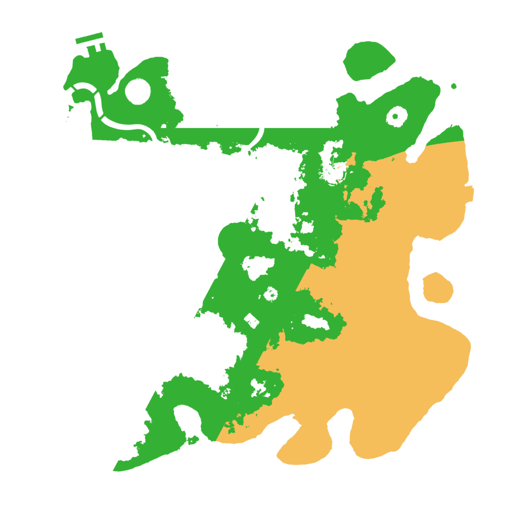 Biome Rust Map: Procedural Map, Size: 3750, Seed: 632011730