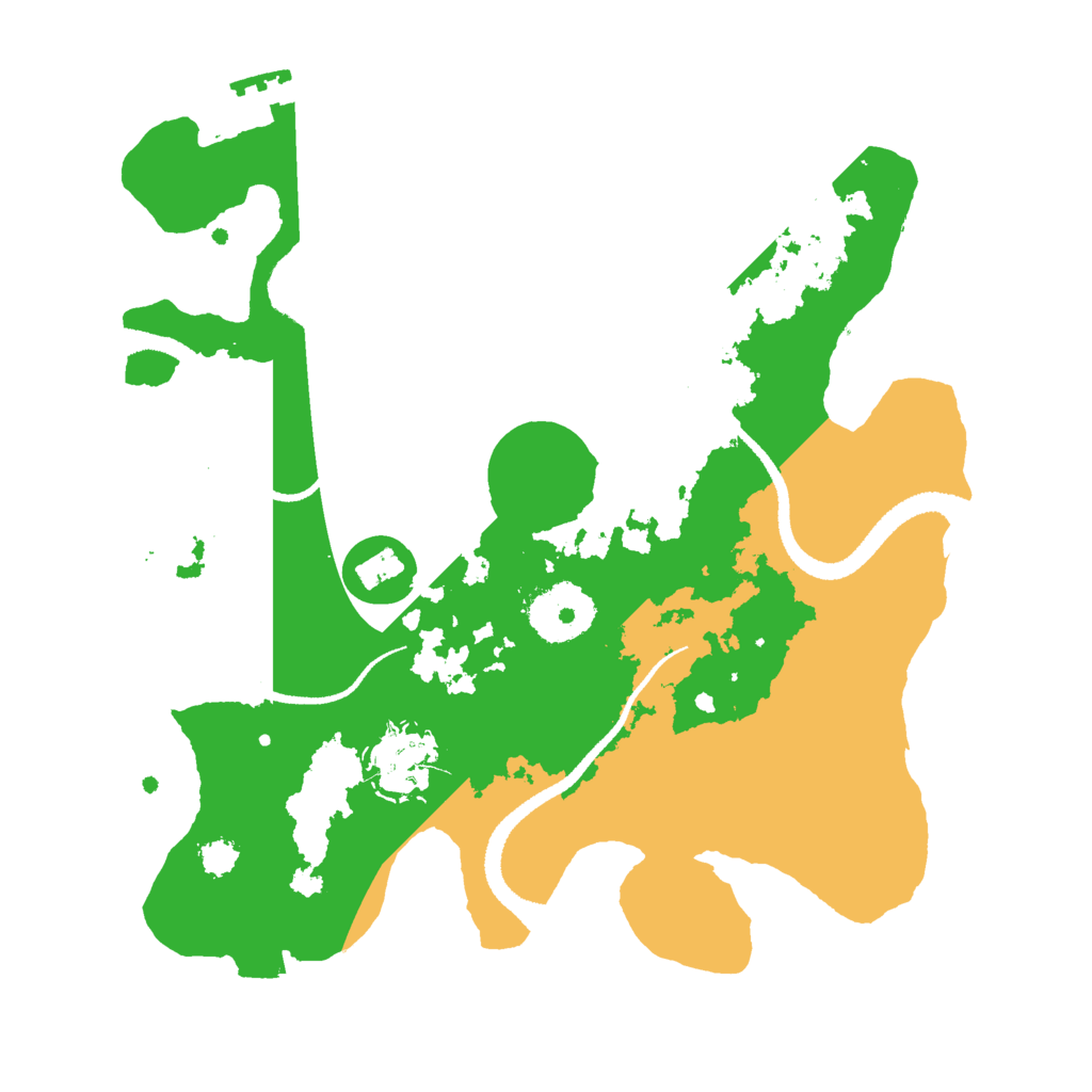 Biome Rust Map: Procedural Map, Size: 2700, Seed: 796457