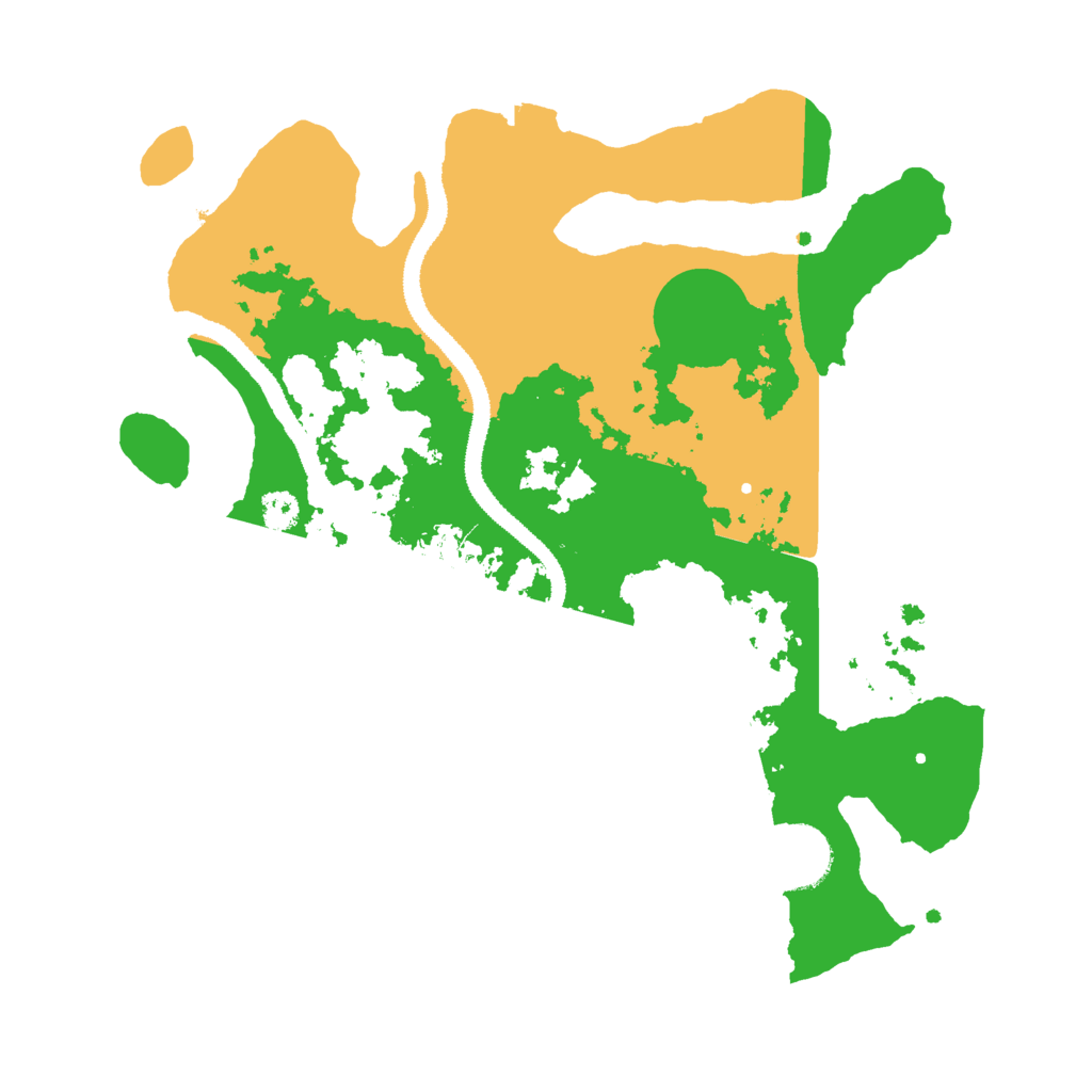 Biome Rust Map: Procedural Map, Size: 3000, Seed: 1499875396