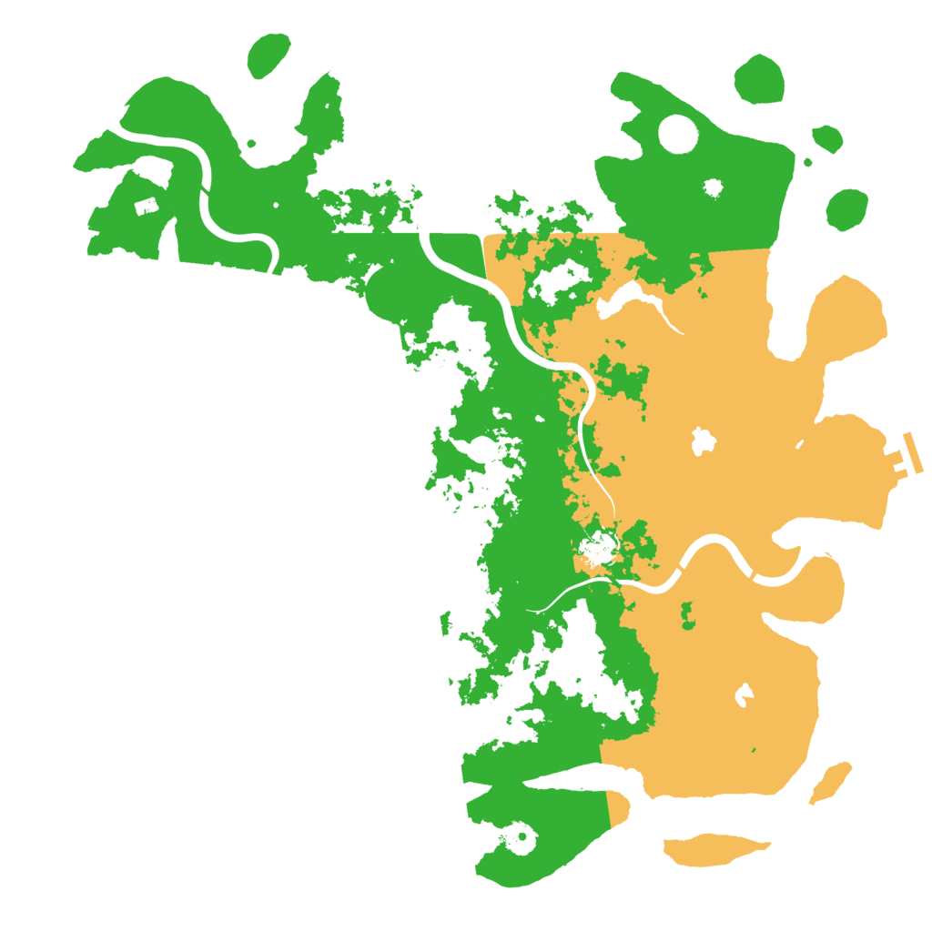 Biome Rust Map: Procedural Map, Size: 4500, Seed: 962580342
