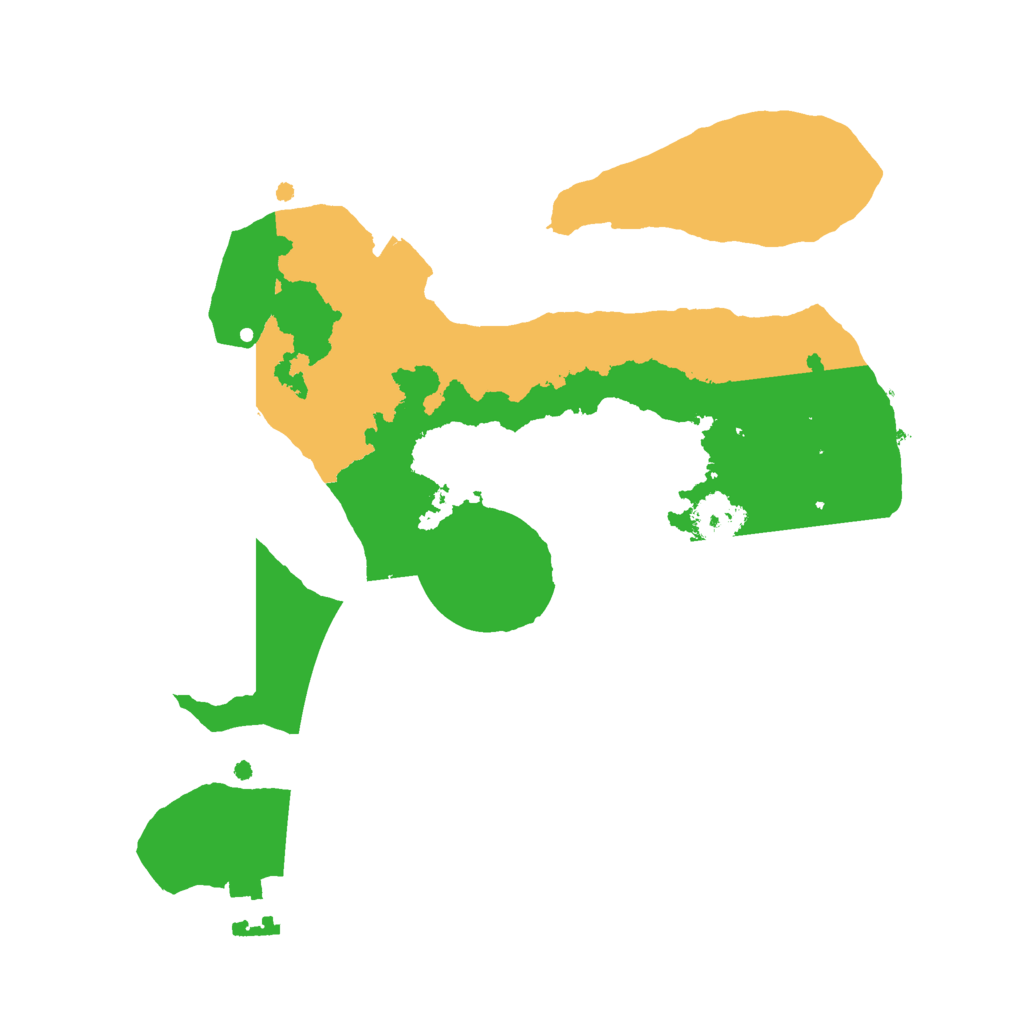 Biome Rust Map: Procedural Map, Size: 2200, Seed: 2048940843