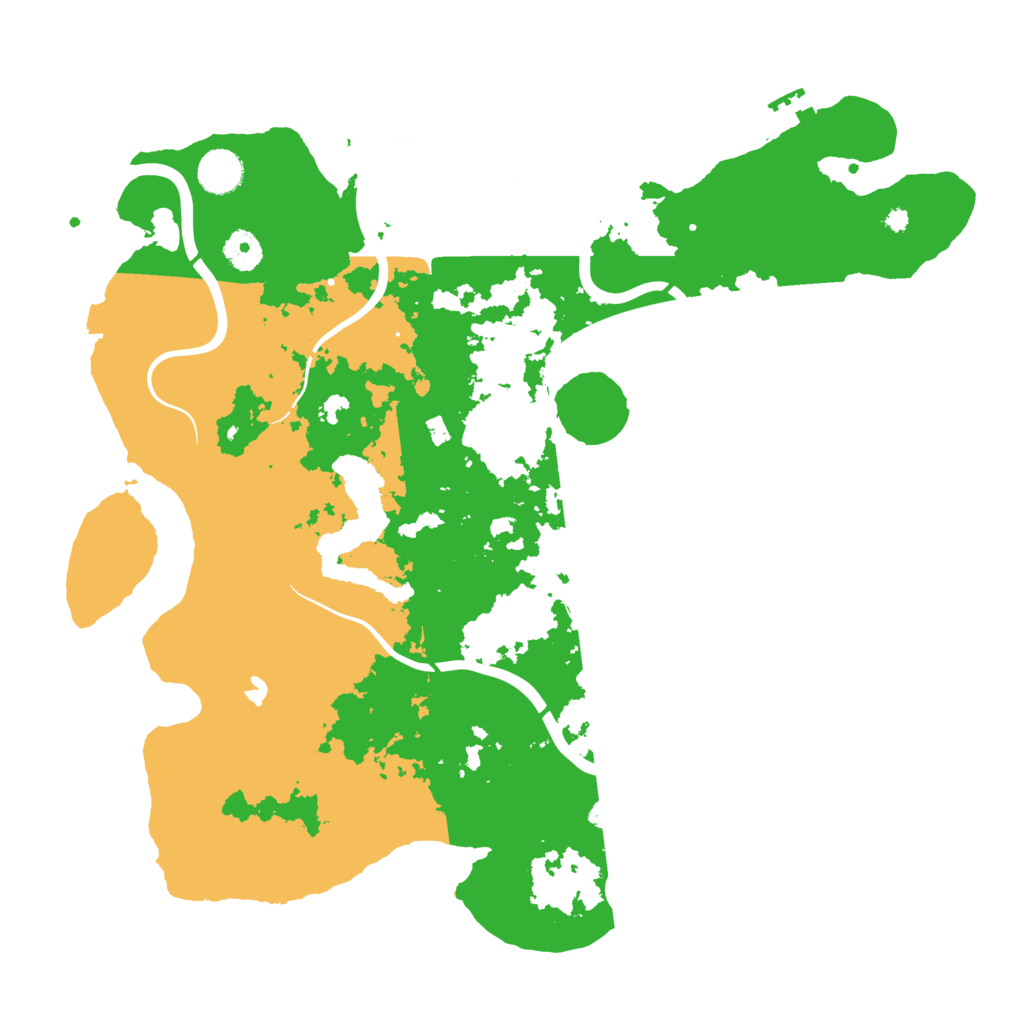Biome Rust Map: Procedural Map, Size: 4000, Seed: 7686527