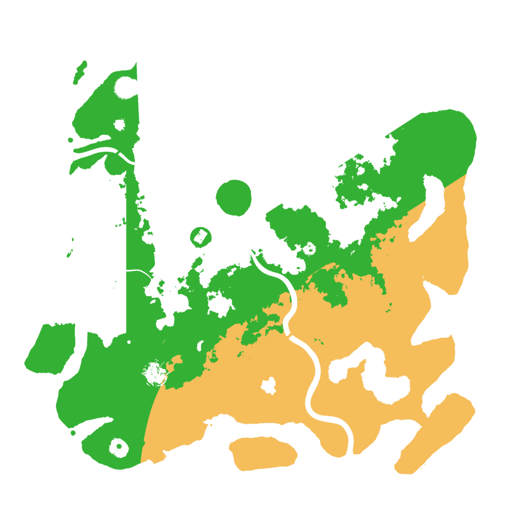 Biome Rust Map: Procedural Map, Size: 4000, Seed: 125594733