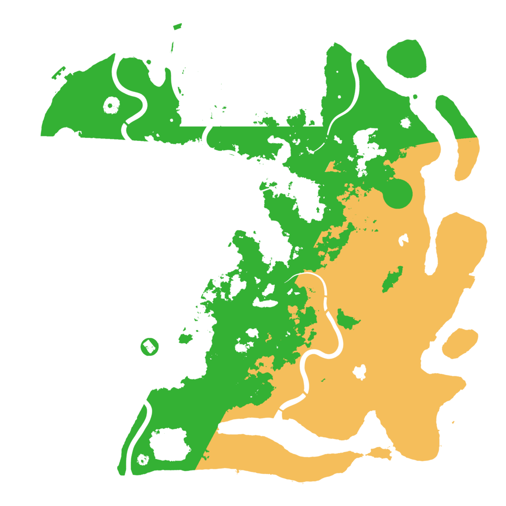 Biome Rust Map: Procedural Map, Size: 4500, Seed: 511717804