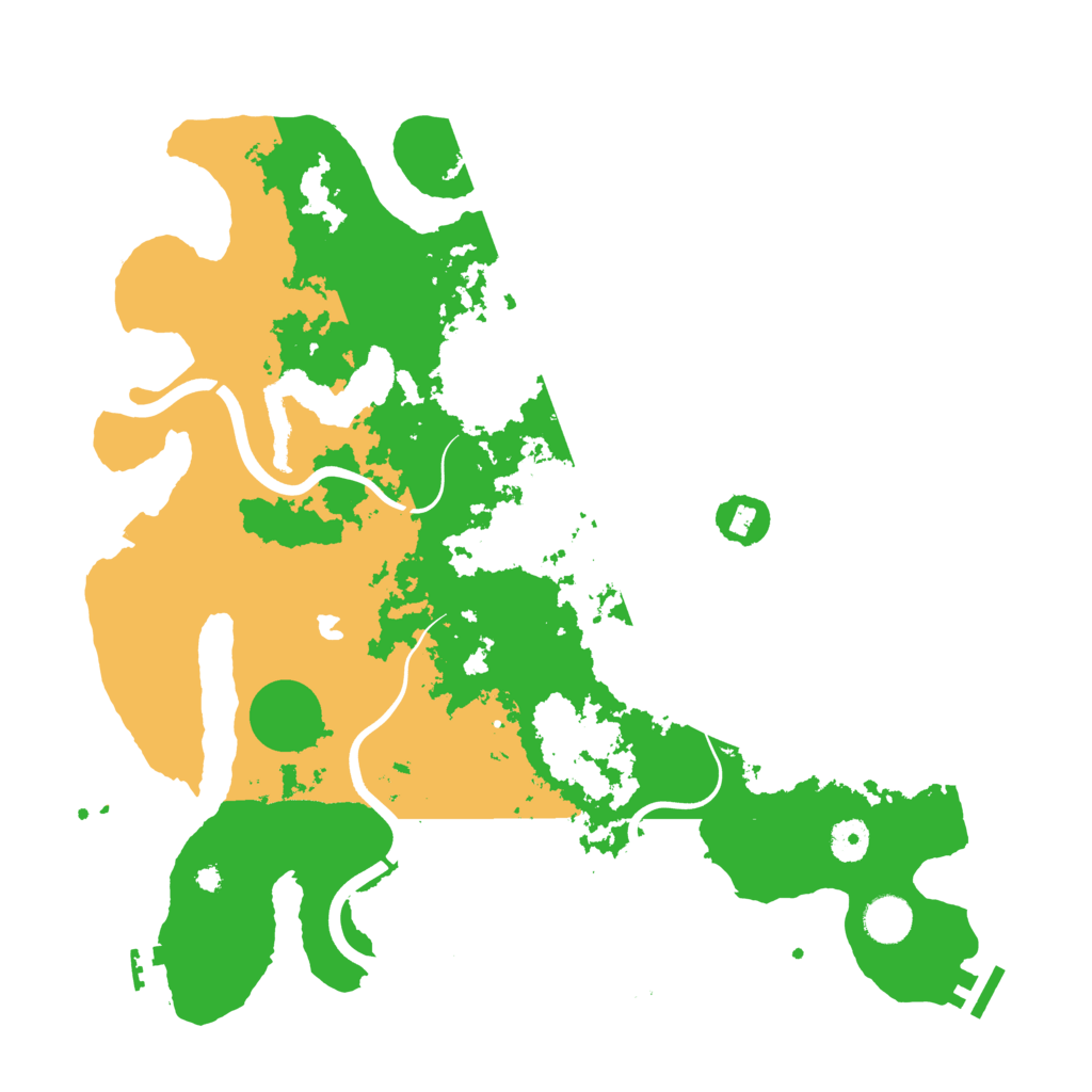 Biome Rust Map: Procedural Map, Size: 4000, Seed: 289450457