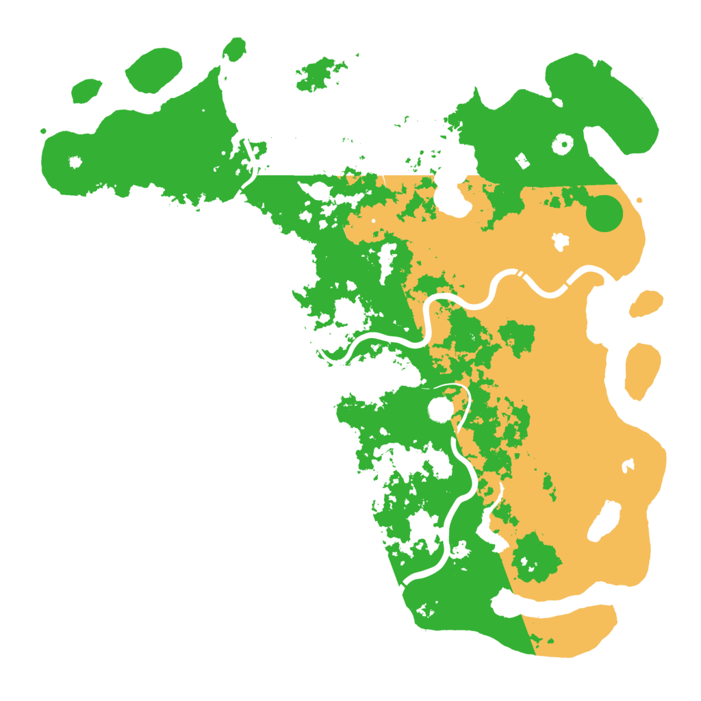 Biome Rust Map: Procedural Map, Size: 5000, Seed: 69851505