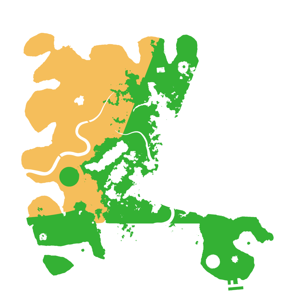 Biome Rust Map: Procedural Map, Size: 4000, Seed: 2338