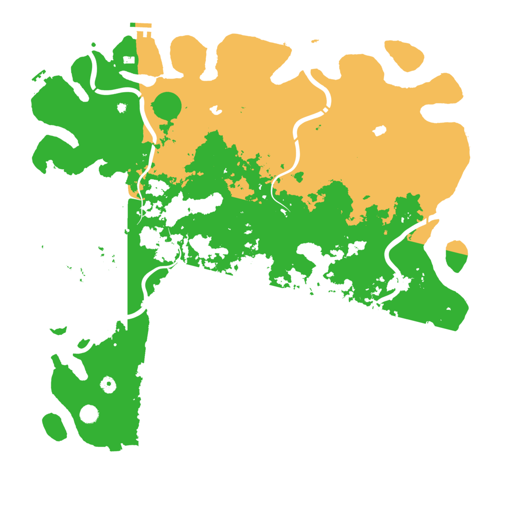 Biome Rust Map: Procedural Map, Size: 4800, Seed: 2119327475