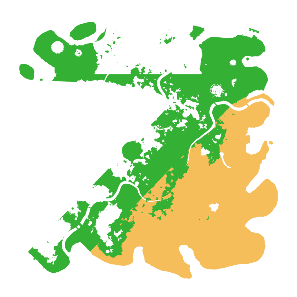 Biome Rust Map: Procedural Map, Size: 4250, Seed: 2078678157