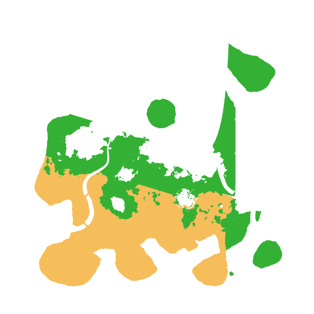 Biome Rust Map: Procedural Map, Size: 3000, Seed: 833565457