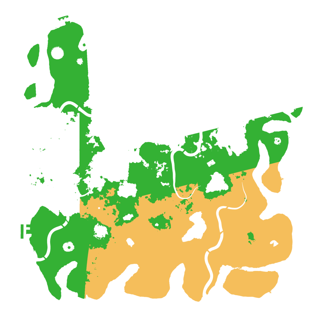 Biome Rust Map: Procedural Map, Size: 4500, Seed: 713617530