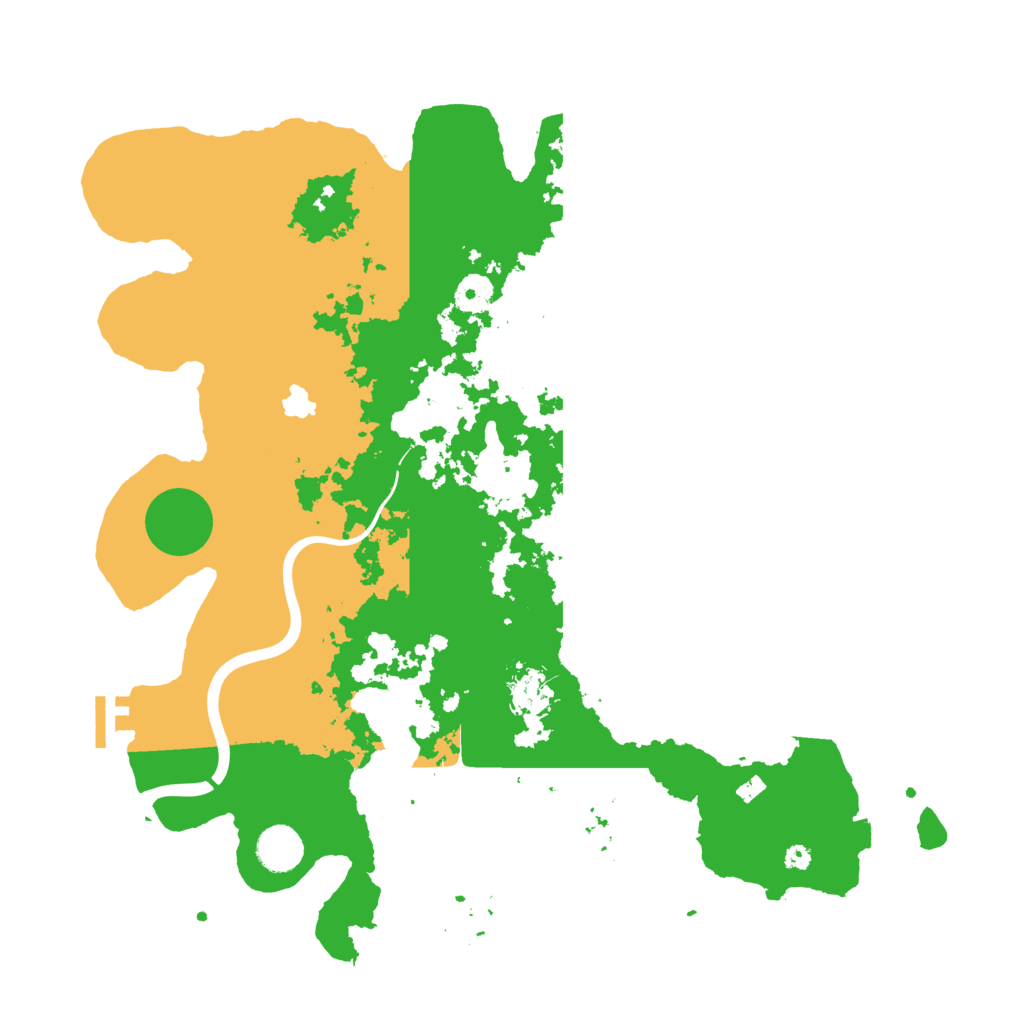 Biome Rust Map: Procedural Map, Size: 4000, Seed: 1678160045