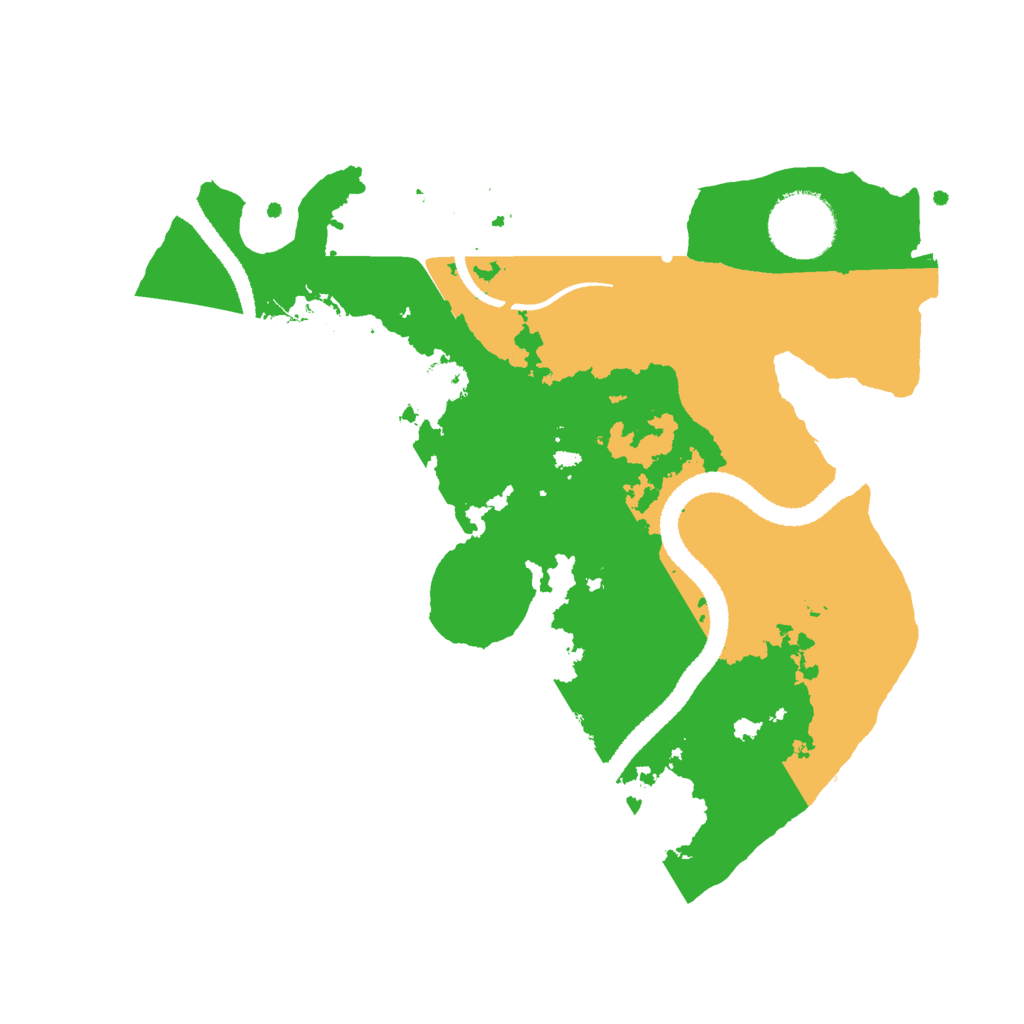Biome Rust Map: Procedural Map, Size: 2700, Seed: 1764331308