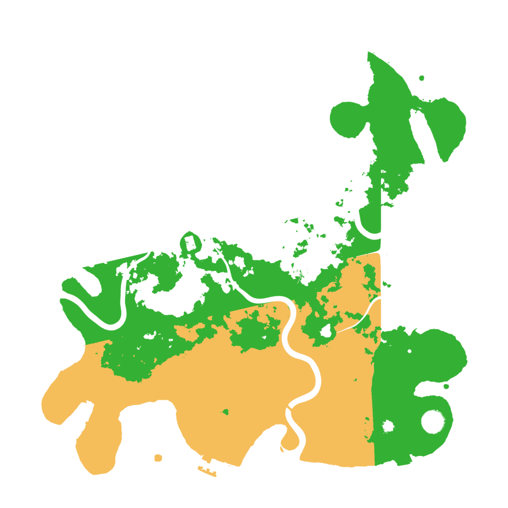 Biome Rust Map: Procedural Map, Size: 3850, Seed: 1394005760