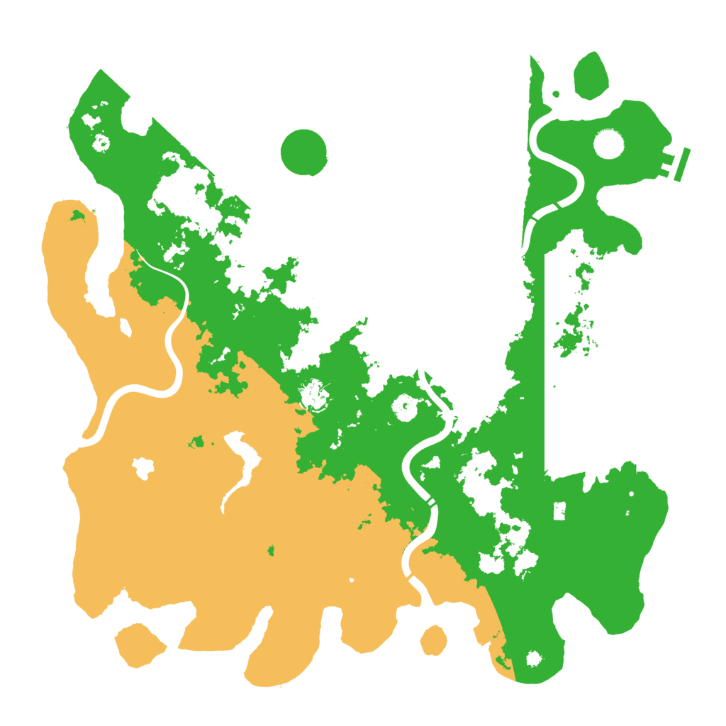 Biome Rust Map: Procedural Map, Size: 4250, Seed: 21153973
