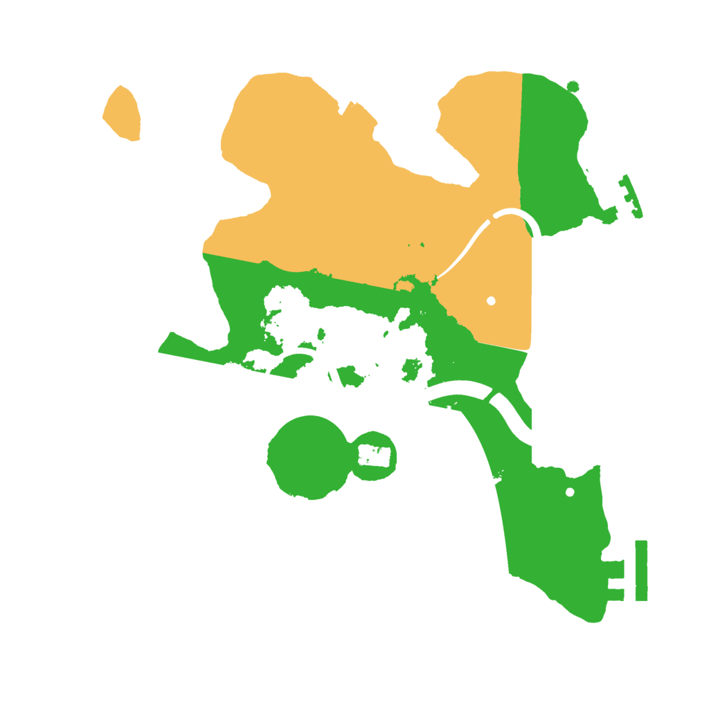 Biome Rust Map: Procedural Map, Size: 2373, Seed: 6738