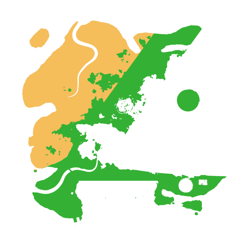 Biome Rust Map: Procedural Map, Size: 3000, Seed: 686093480