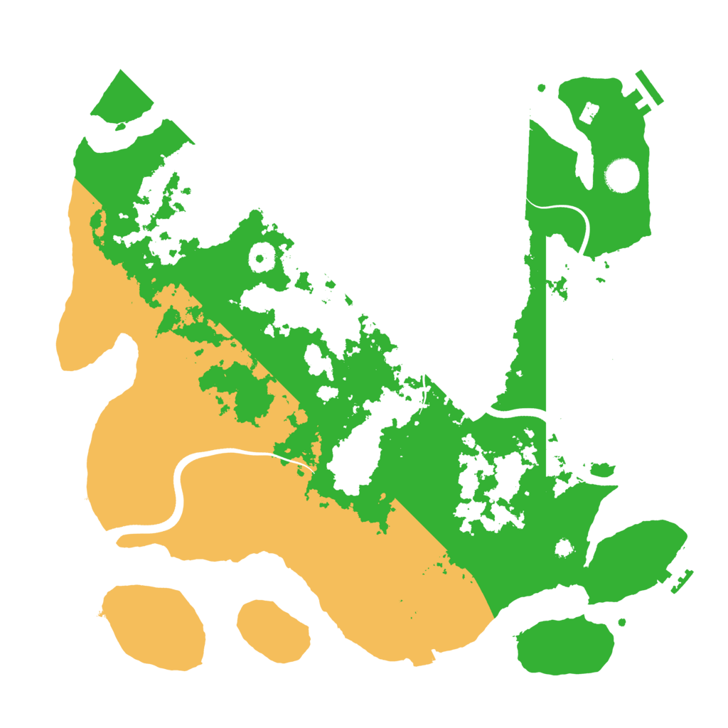 Biome Rust Map: Procedural Map, Size: 3750, Seed: 1072756931