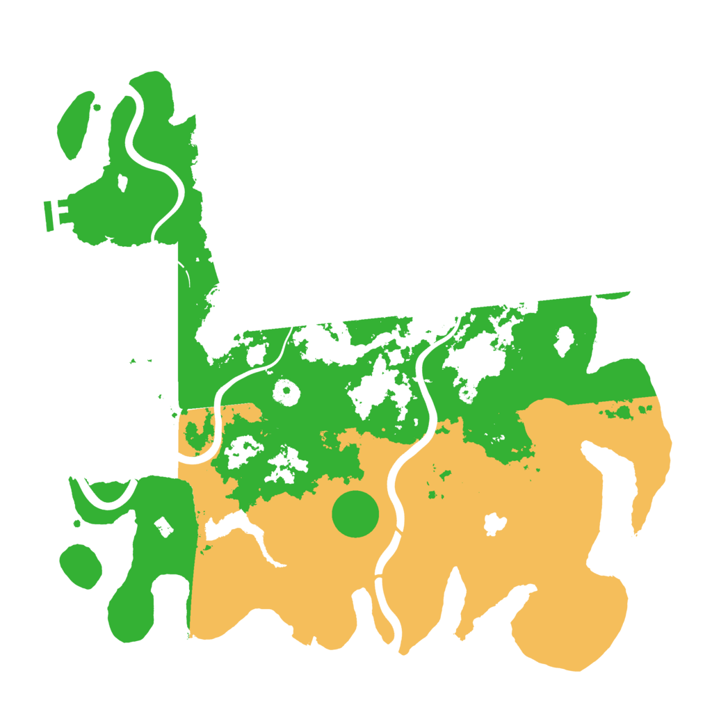 Biome Rust Map: Procedural Map, Size: 4000, Seed: 1464734517