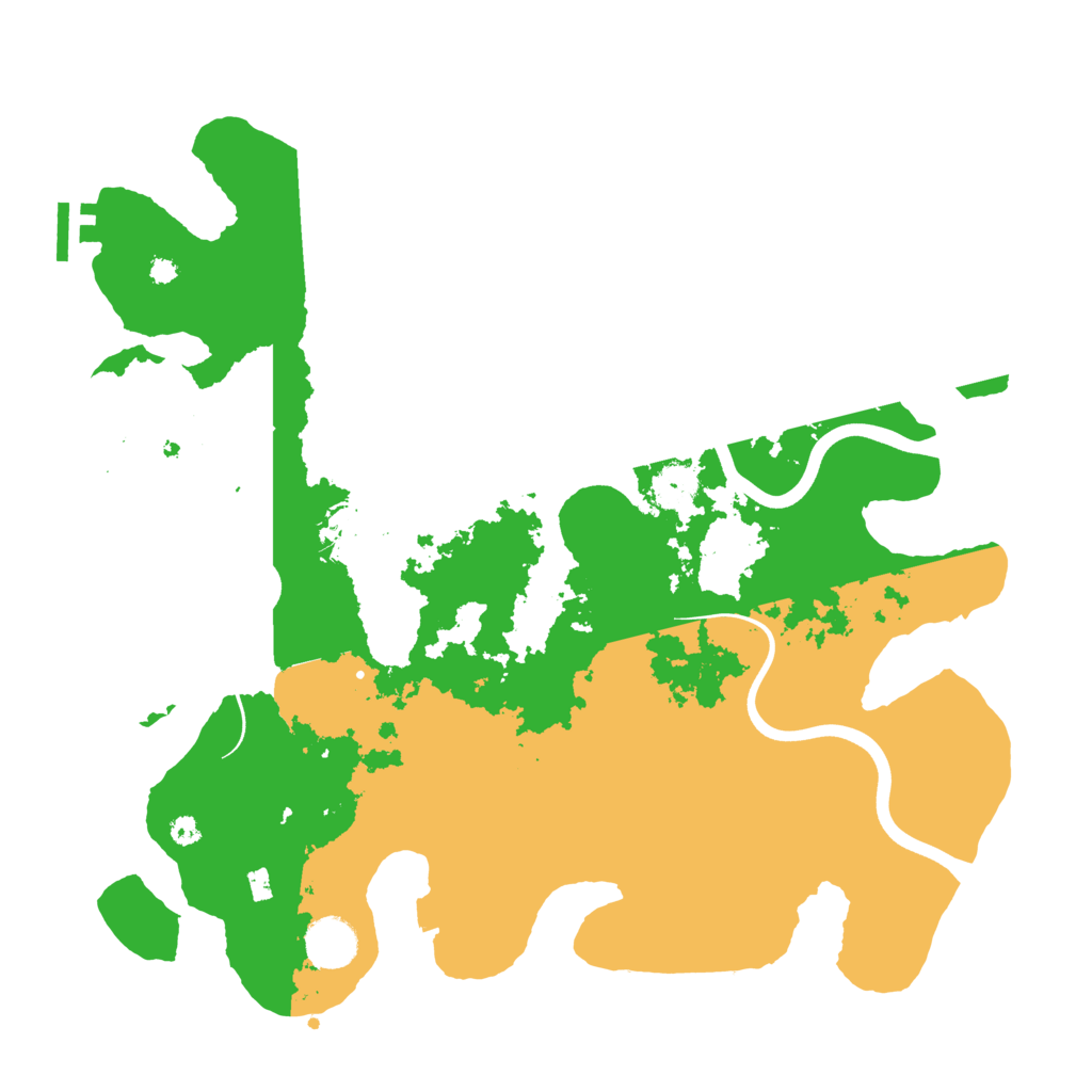 Biome Rust Map: Procedural Map, Size: 3755, Seed: 1