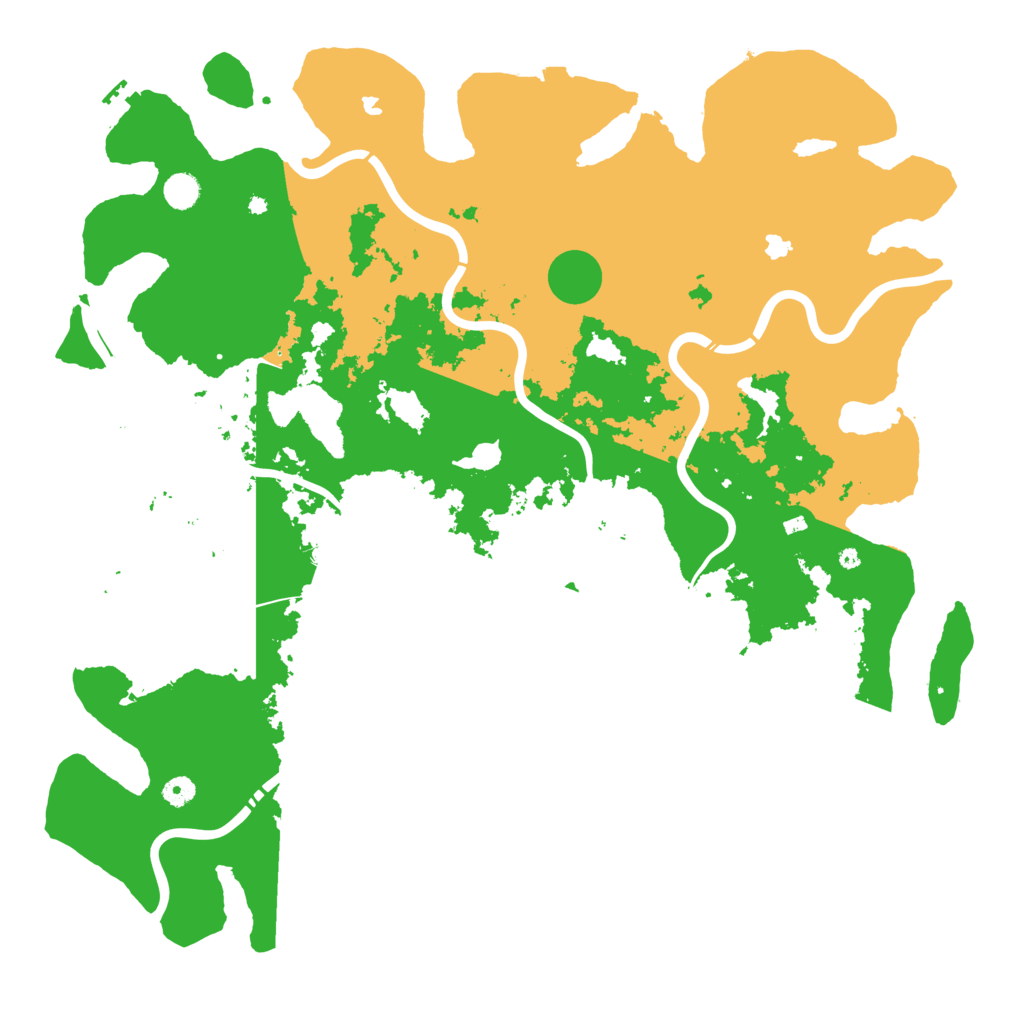 Biome Rust Map: Procedural Map, Size: 5000, Seed: 2103336279