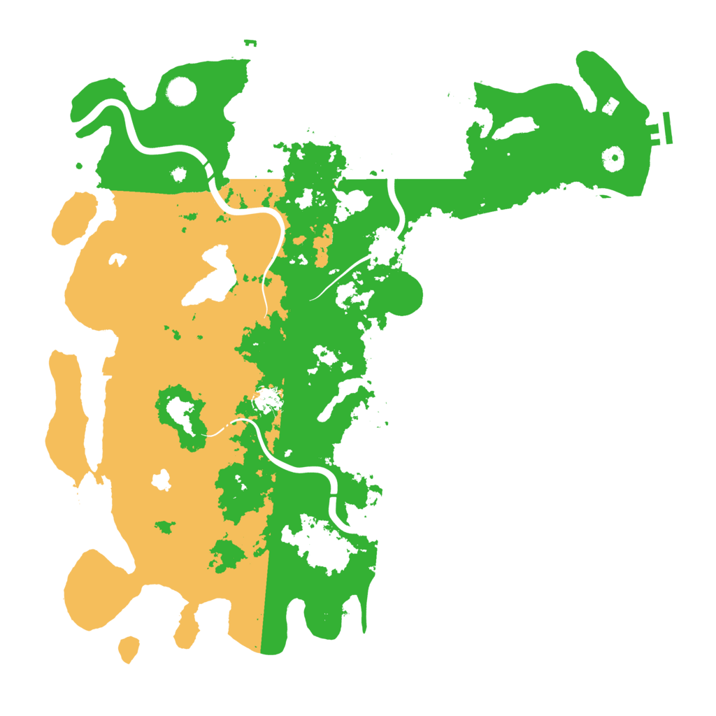 Biome Rust Map: Procedural Map, Size: 4500, Seed: 1478576612