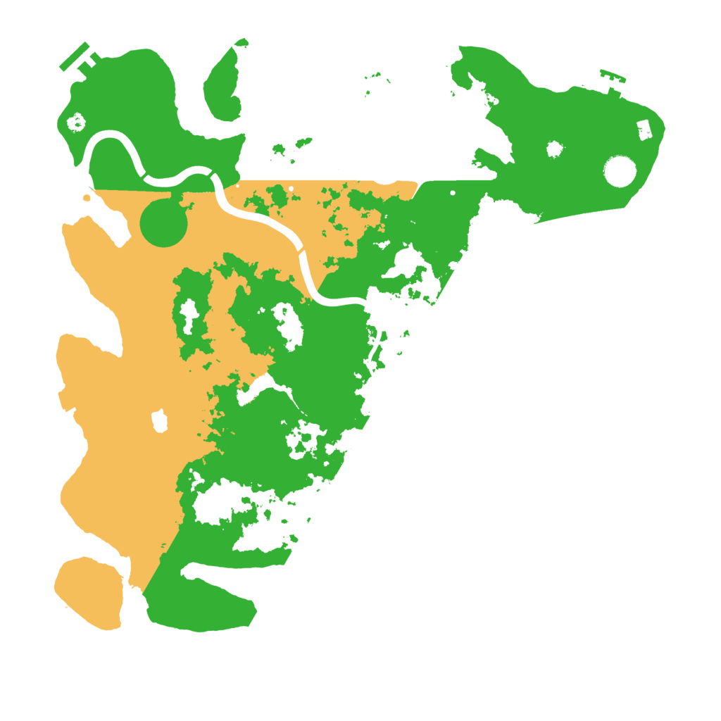 Biome Rust Map: Procedural Map, Size: 4000, Seed: 1764374520