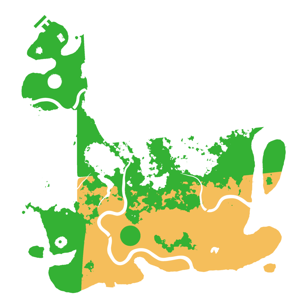 Biome Rust Map: Procedural Map, Size: 4000, Seed: 22914985