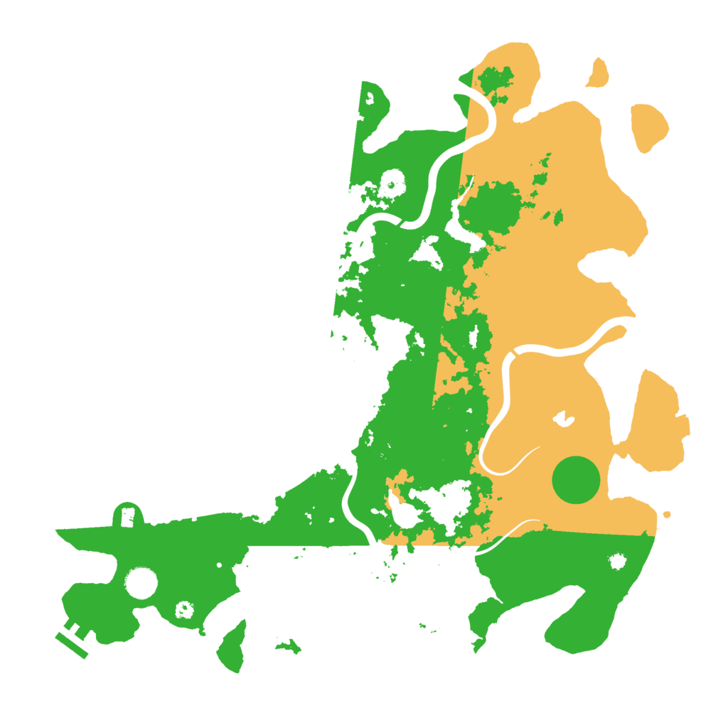Biome Rust Map: Procedural Map, Size: 4000, Seed: 1534363897