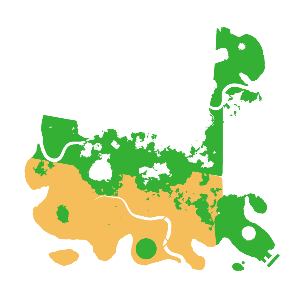 Biome Rust Map: Procedural Map, Size: 3750, Seed: 887746913