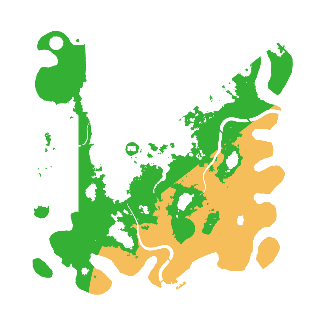 Biome Rust Map: Procedural Map, Size: 4000, Seed: 666289708