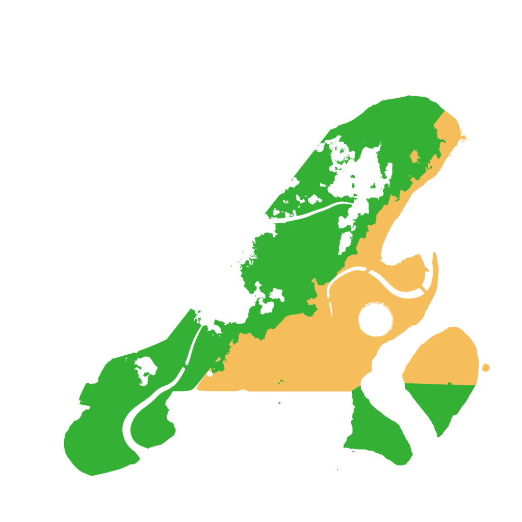 Biome Rust Map: Procedural Map, Size: 2700, Seed: 1764417699