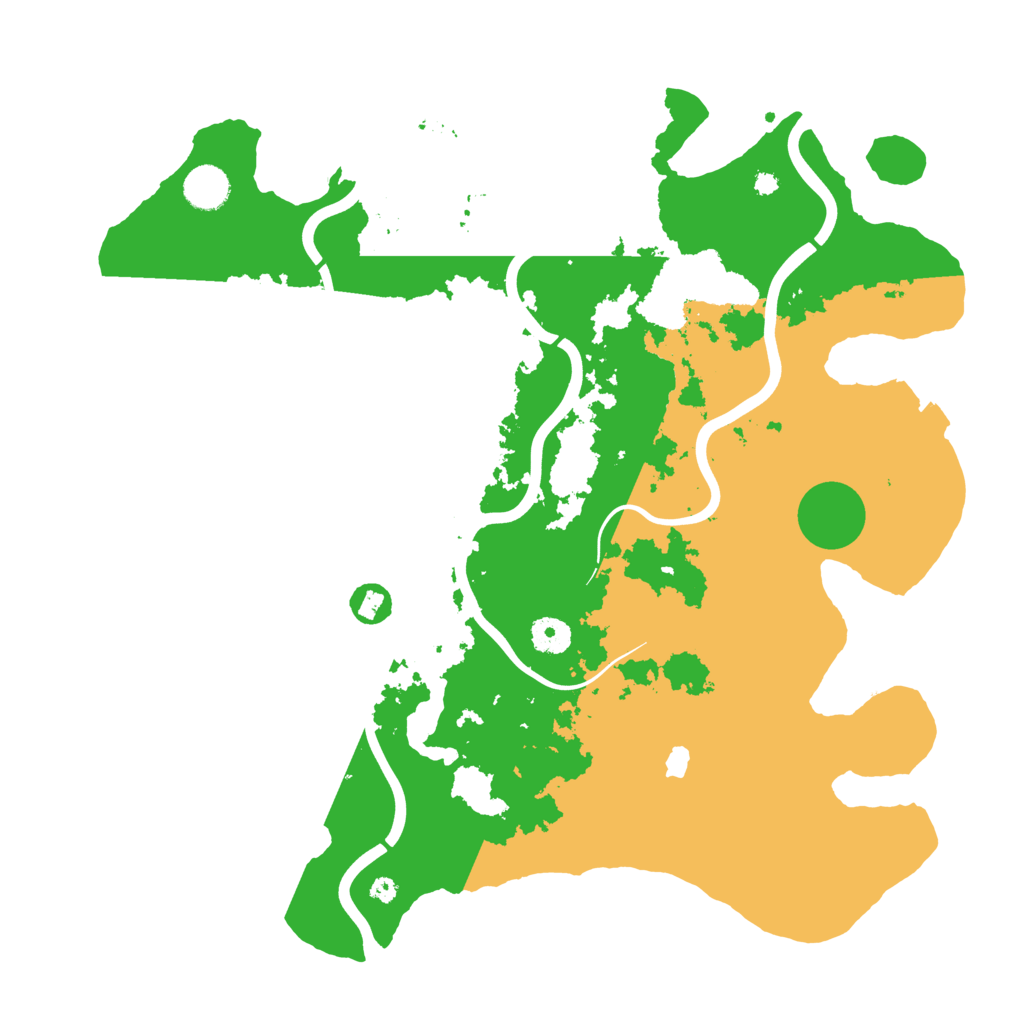 Biome Rust Map: Procedural Map, Size: 4000, Seed: 262444642