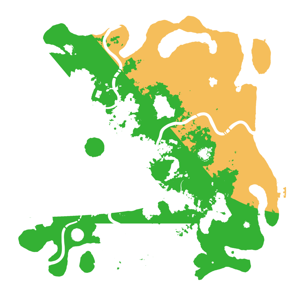 Biome Rust Map: Procedural Map, Size: 4250, Seed: 1935376054