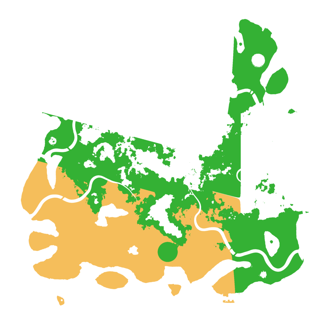 Biome Rust Map: Procedural Map, Size: 4250, Seed: 222321