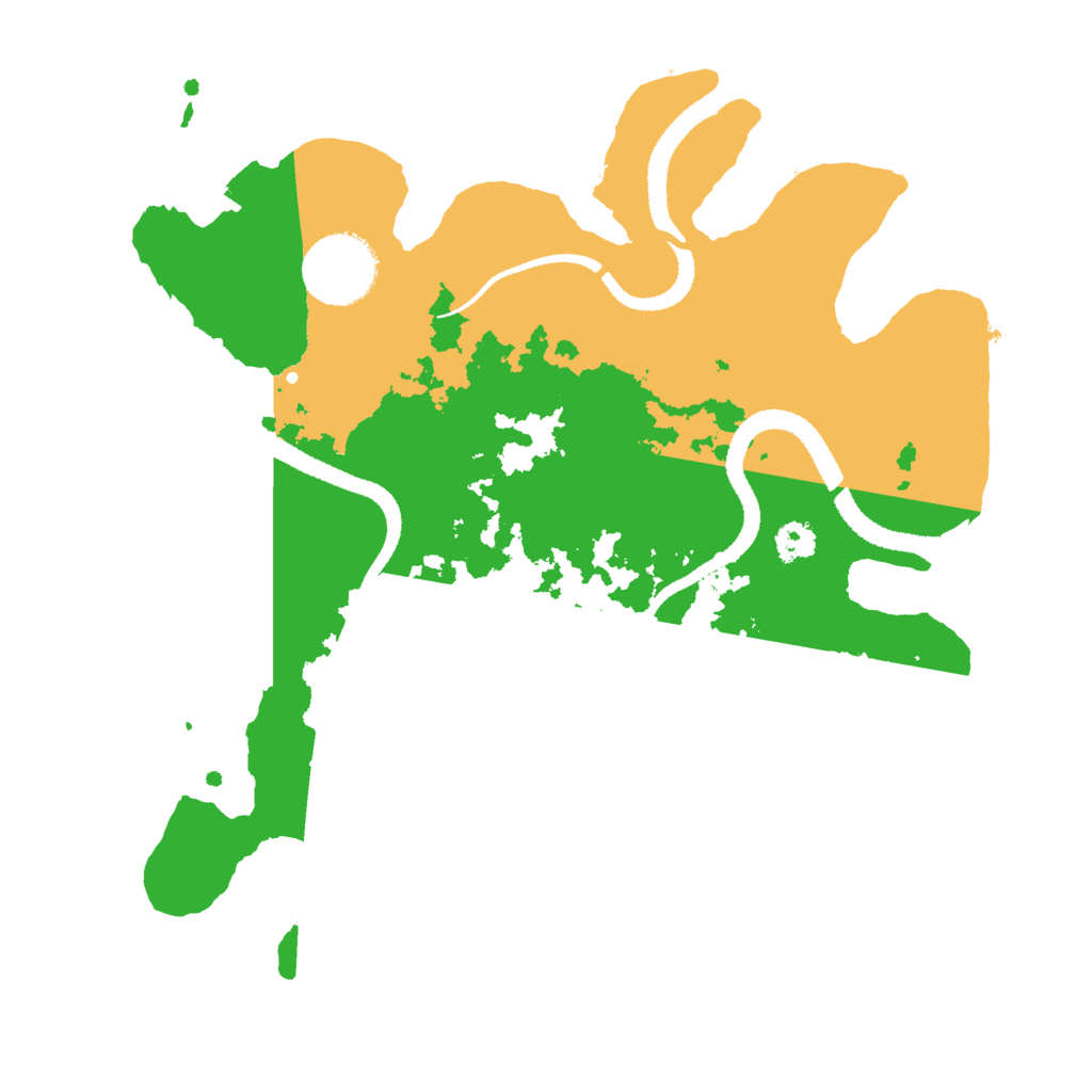 Biome Rust Map: Procedural Map, Size: 2750, Seed: 1225