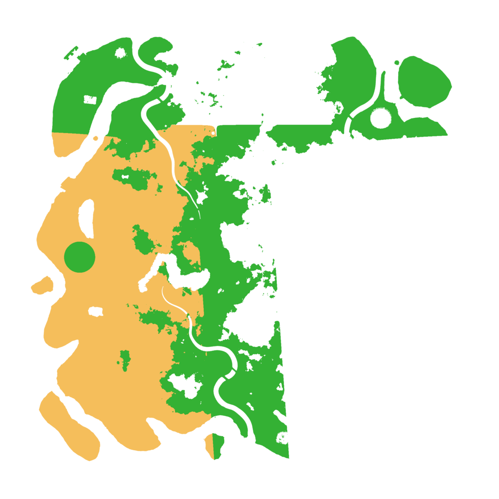 Biome Rust Map: Procedural Map, Size: 4250, Seed: 14122000
