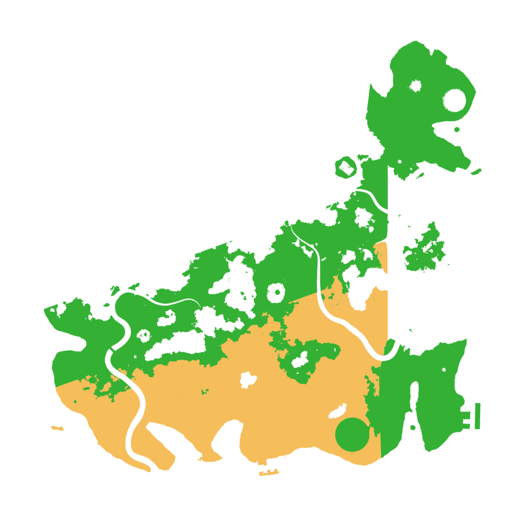 Biome Rust Map: Procedural Map, Size: 4000, Seed: 1641900312